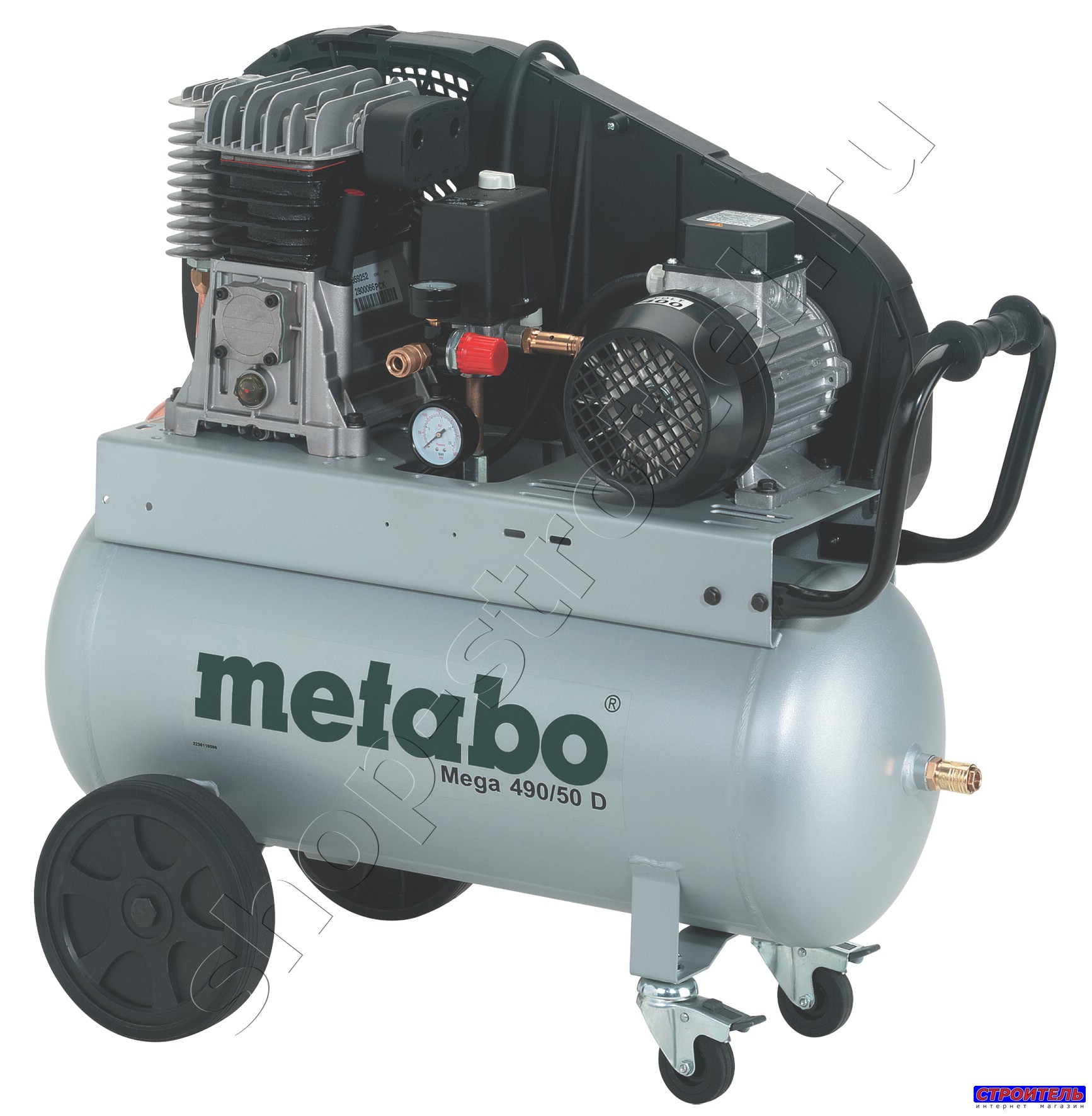 Увеличенная фотография Компрессор Metabo MEGA 490/50D
